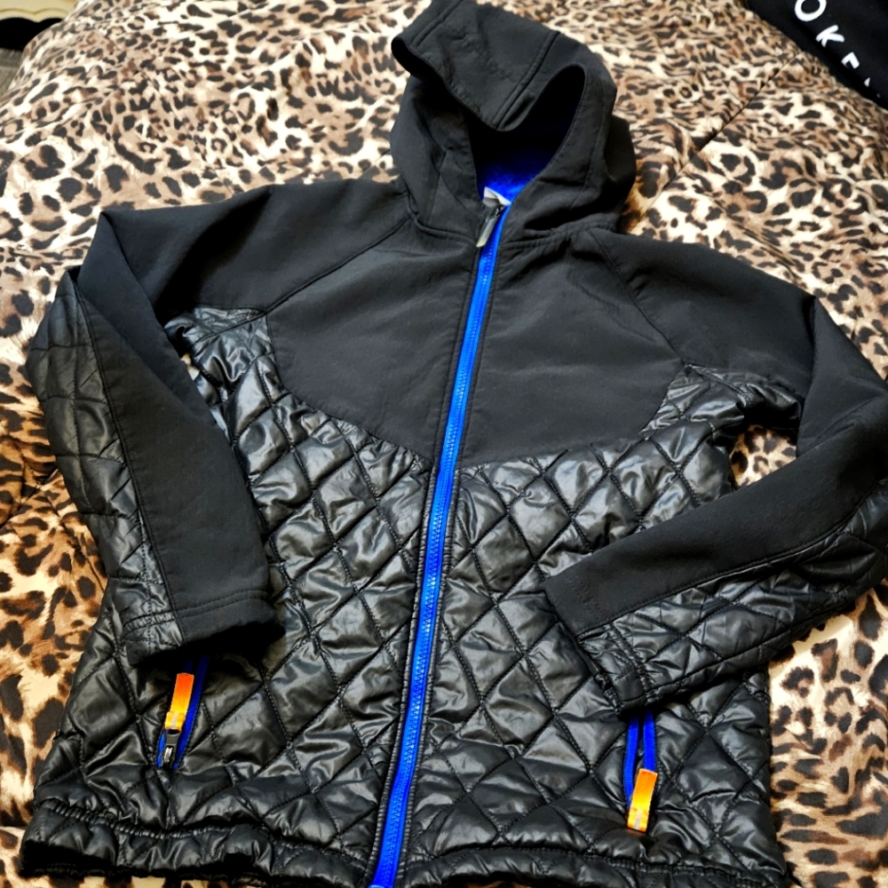 Fleece Lined Rain Coat Running Jacket